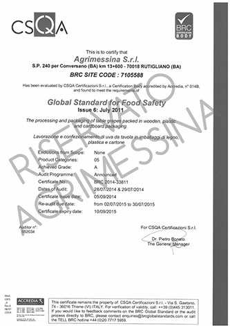 certificato